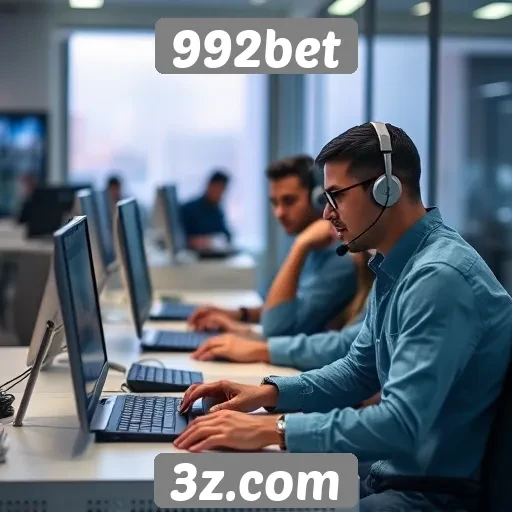 Atendimento ao cliente e suporte no site 992bet