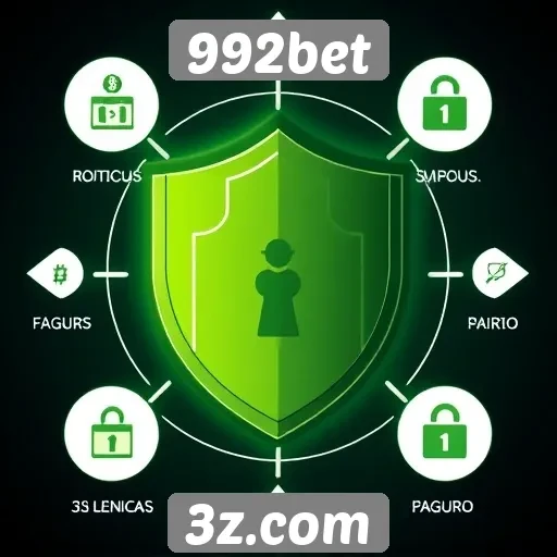 Critérios de segurança no site 992bet